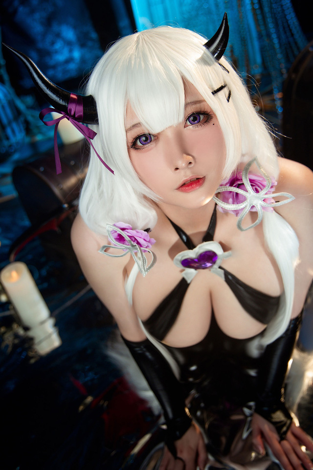 念念_D 在《碧蓝航线》中 COS “小恶魔 ”光辉 [念念_D cos 作品]插图3