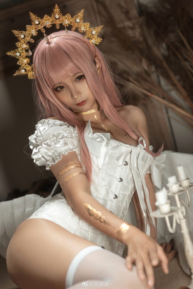 coser@蠢沫沫_化身美丽迷人的 Angel [蠢沫沫 cos 图集](蠢沫沫原名)插图6