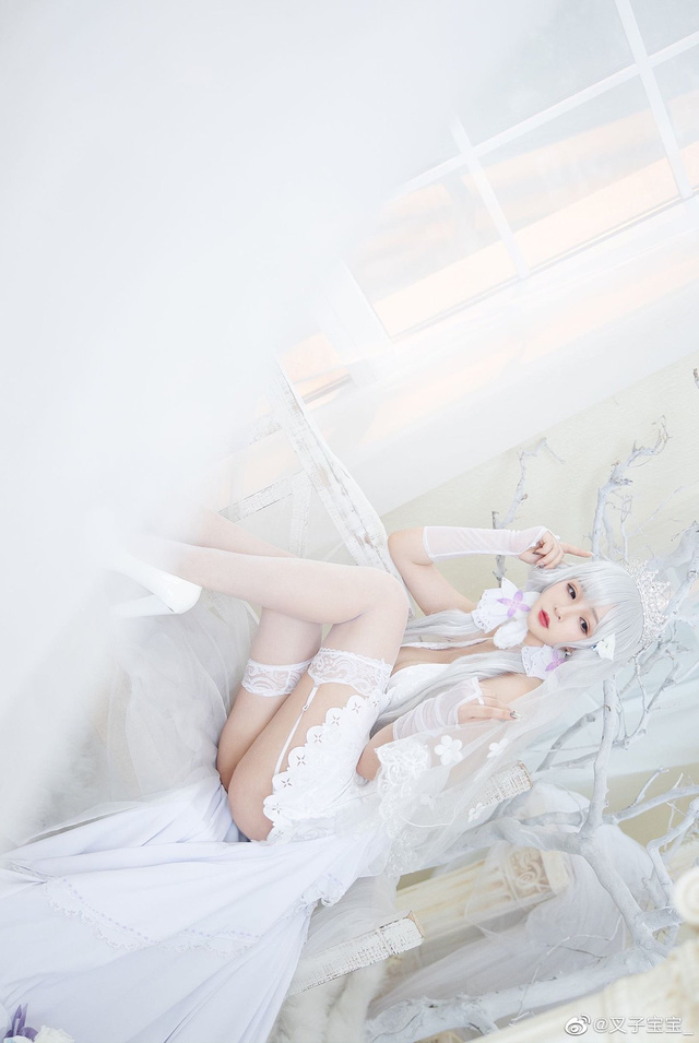 叉子宝宝 COS 光辉 HMS Illustrious [coser@叉子宝宝 cos 图集](叉子宝宝图集二次元)插图1