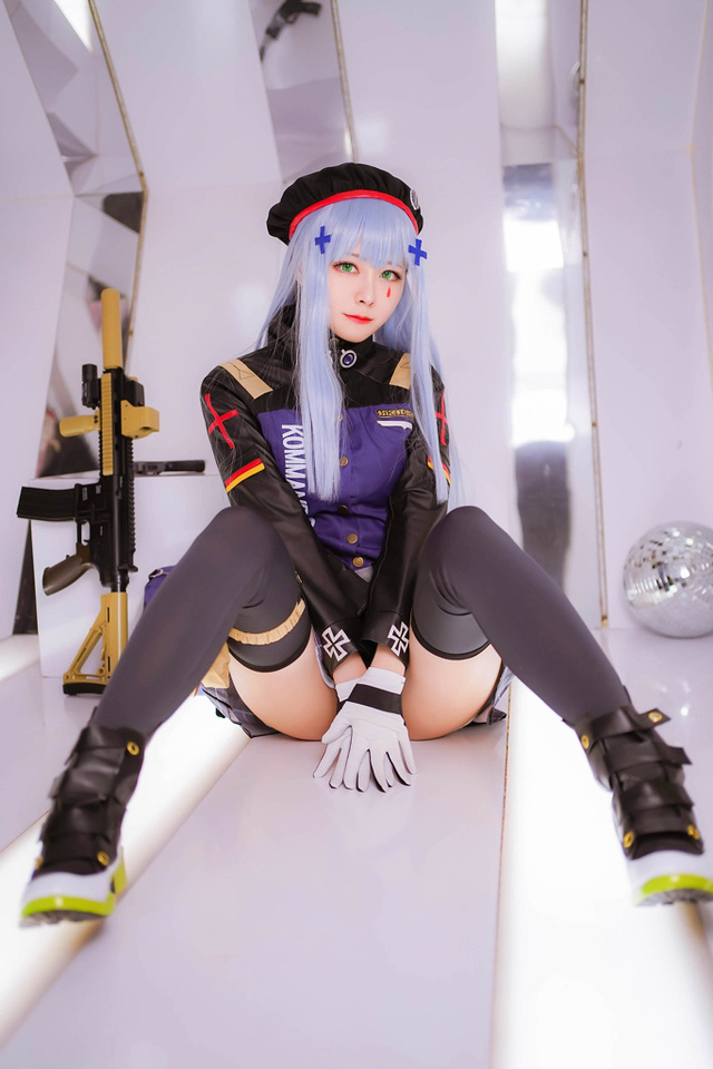 Arty亚缇 COS 《少女前线》中HK416 [Arty亚缇 cos 作品](亚缇集团介绍)插图2