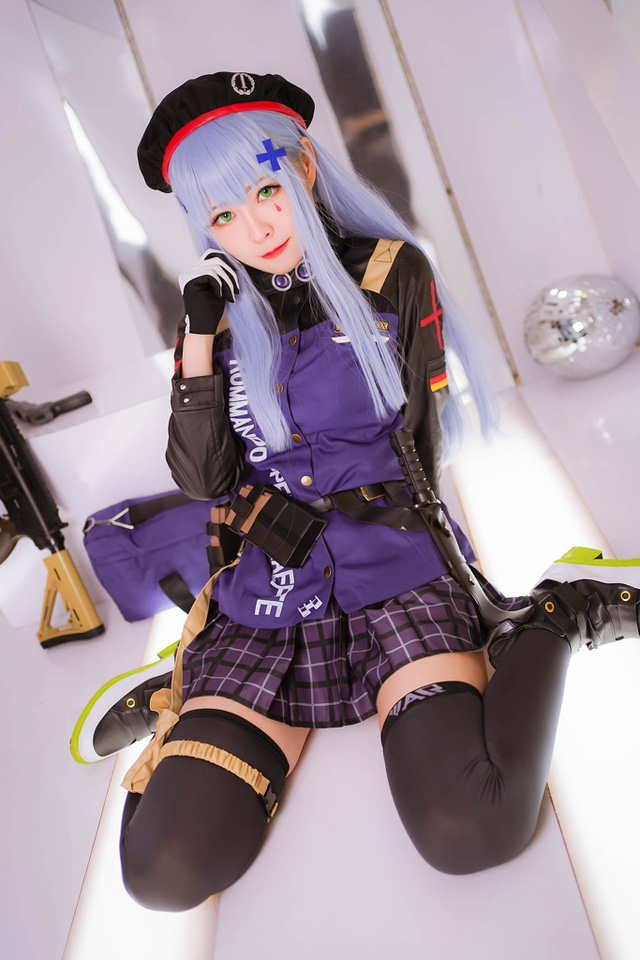 Arty亚缇 COS 《少女前线》中HK416 [Arty亚缇 cos 作品](亚缇集团介绍)插图1