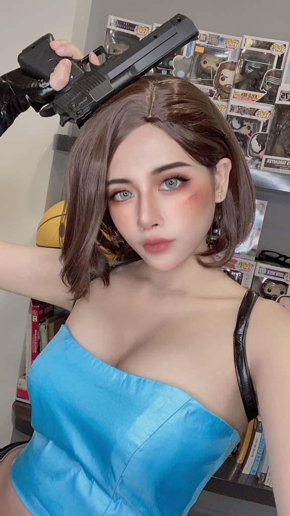 coser@Byoru在《生化危机》cos吉尔·瓦伦丁，性感美丽插图4