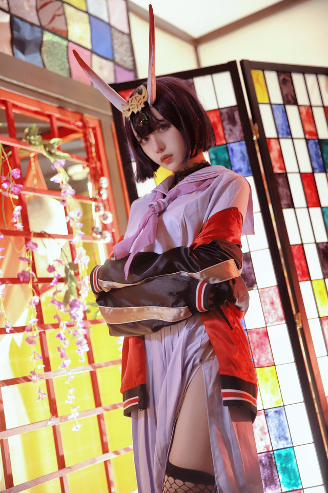 Shika小鹿鹿 COS“女魔王”酒吞童子 [Shika小鹿鹿 cos 作品](shika小鹿鹿怎么了)插图
