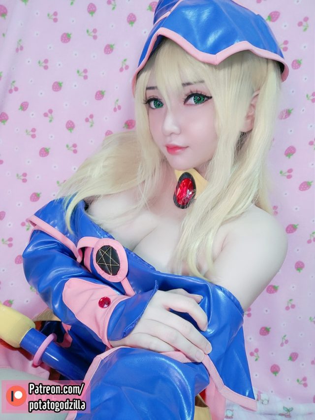 coser@Potato Godzilla  变身的黑暗魔法少女，更摩登，更性感插图5