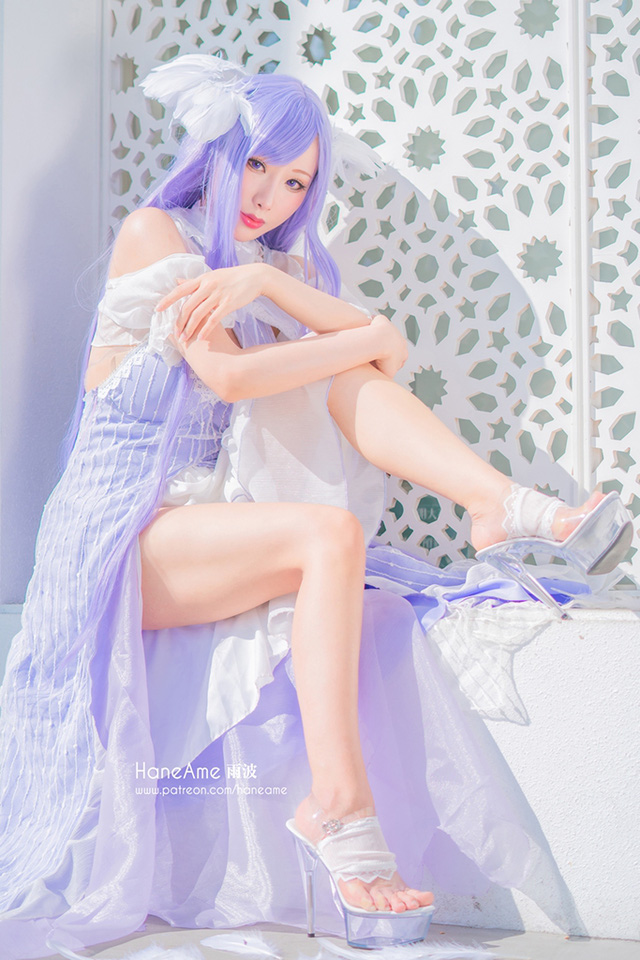 雨波_HaneAme 在《刀剑神域》COS 奎妮拉 [雨波HaneAme cos 作品]插图2