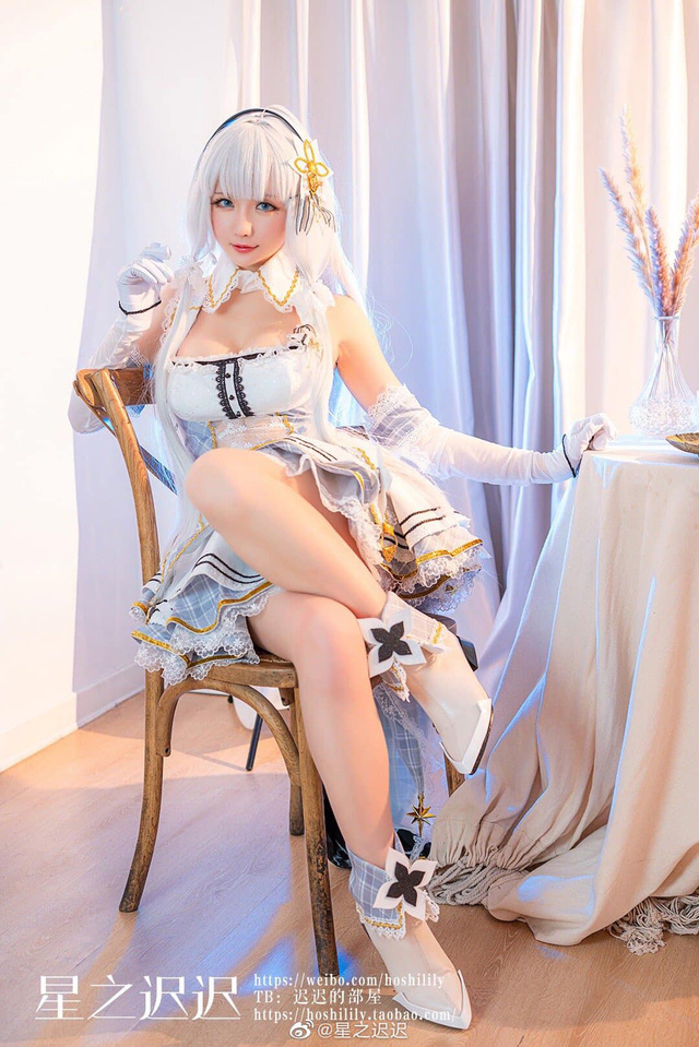 星之迟迟在《碧蓝航线》中cos光辉 [星之迟迟 cos 图集](星之迟迟简介)插图3