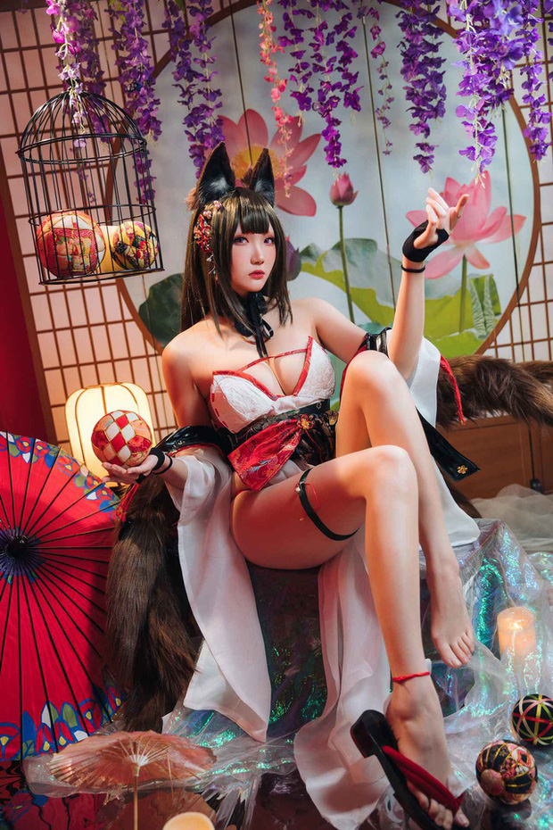 瓜希酱 cos“九尾狐娘”阿狸 [瓜希酱@英雄联盟 cos 作品]插图