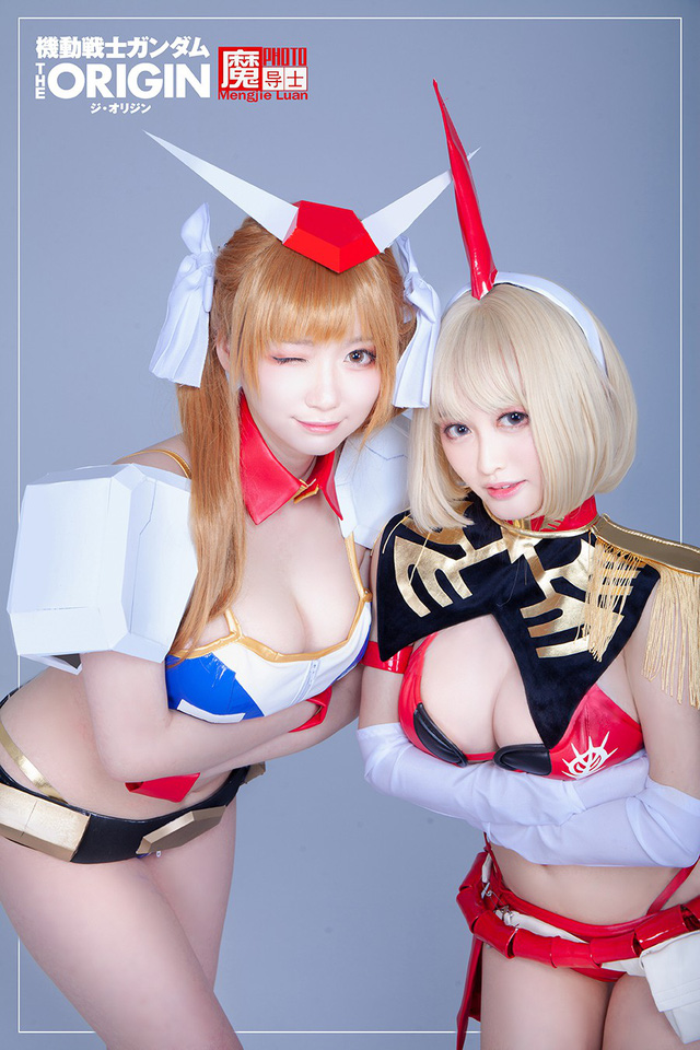 Gundam《高达》的女版 cosplay 照片，异常性感火辣(高达 gundam)插图5