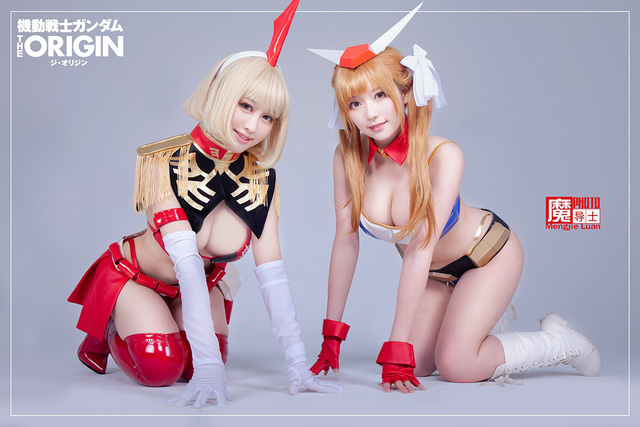 Gundam《高达》的女版 cosplay 照片，异常性感火辣(高达 gundam)插图4