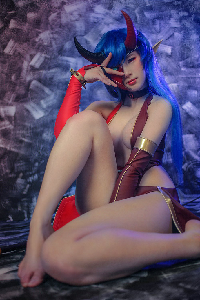 韩国 coser Doremi 变身《仙境传说RO》中的艾斯恩魔女 Zealotus(韩国女团)插图4