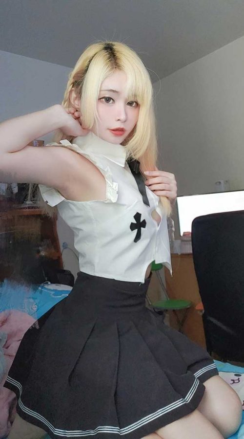 coser@Meenfox变身《终末的女武神》中的阿佛洛狄忒女神 coser@Meenfox变身《终末的女武神》中的阿佛洛狄忒女神