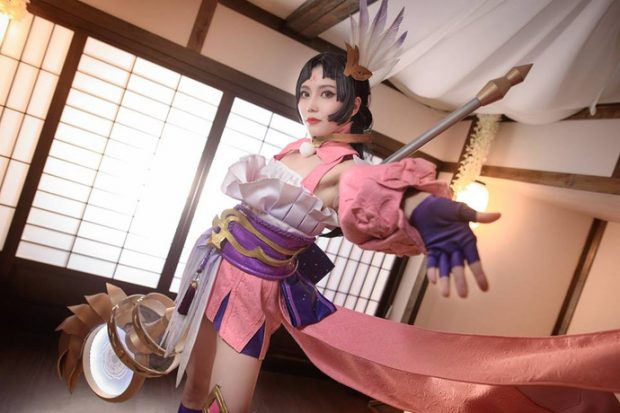 台湾电竞界 PG 美女 cos《传说对决》中的貂蝉插图2