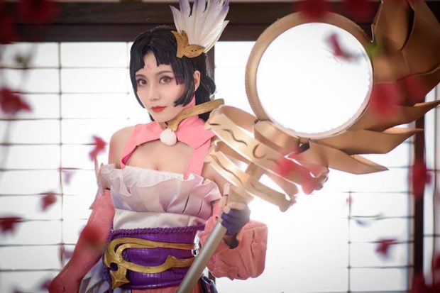 台湾电竞界 PG 美女 cos《传说对决》中的貂蝉插图