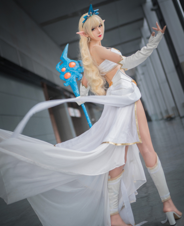 腐团Ciel cos “风暴女神”迦娜 [coser@腐团Ciel cos 作品]插图3