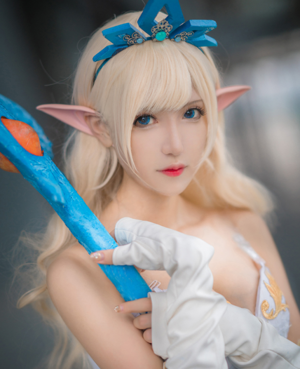 腐团Ciel cos “风暴女神”迦娜 [coser@腐团Ciel cos 作品]插图