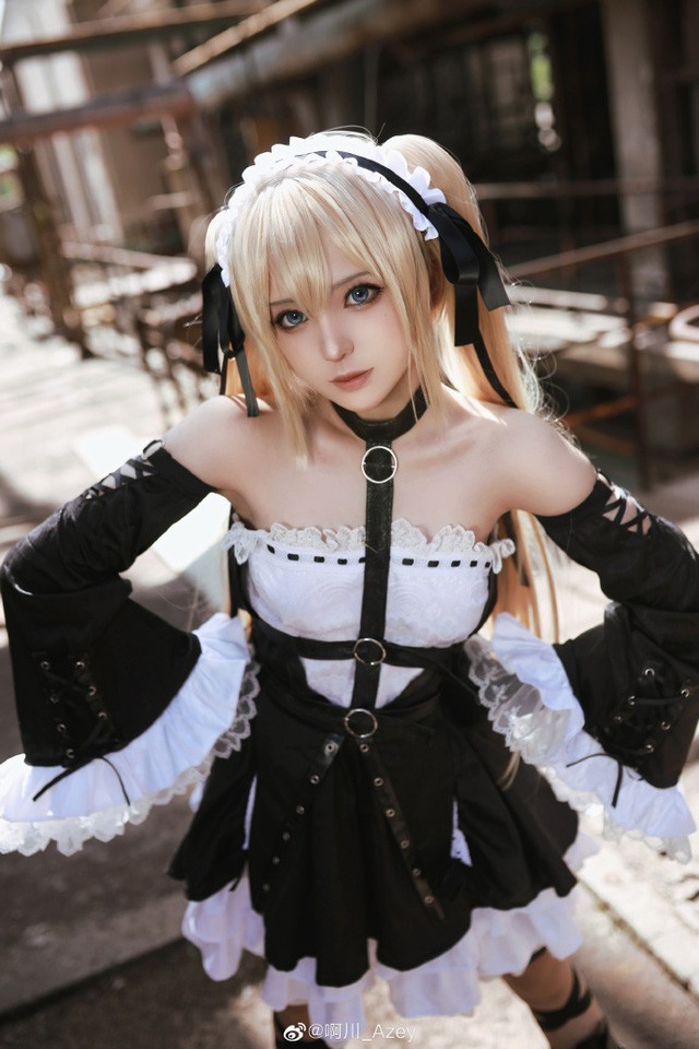 啊川_Azey在《死或生》世界中cos玛丽·罗斯 [啊川_Azey cos 作品]插图2