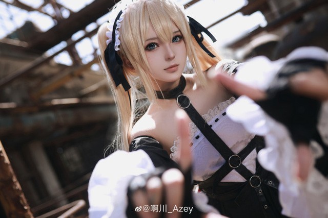 啊川_Azey在《死或生》世界中cos玛丽·罗斯 [啊川_Azey cos 作品]插图4