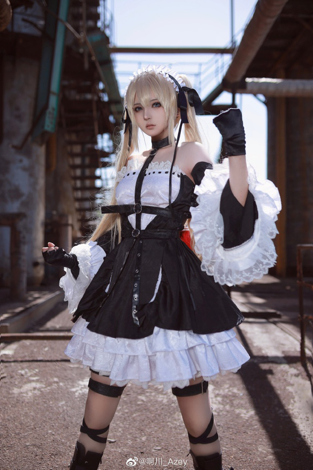 啊川_Azey在《死或生》世界中cos玛丽·罗斯 [啊川_Azey cos 作品]插图