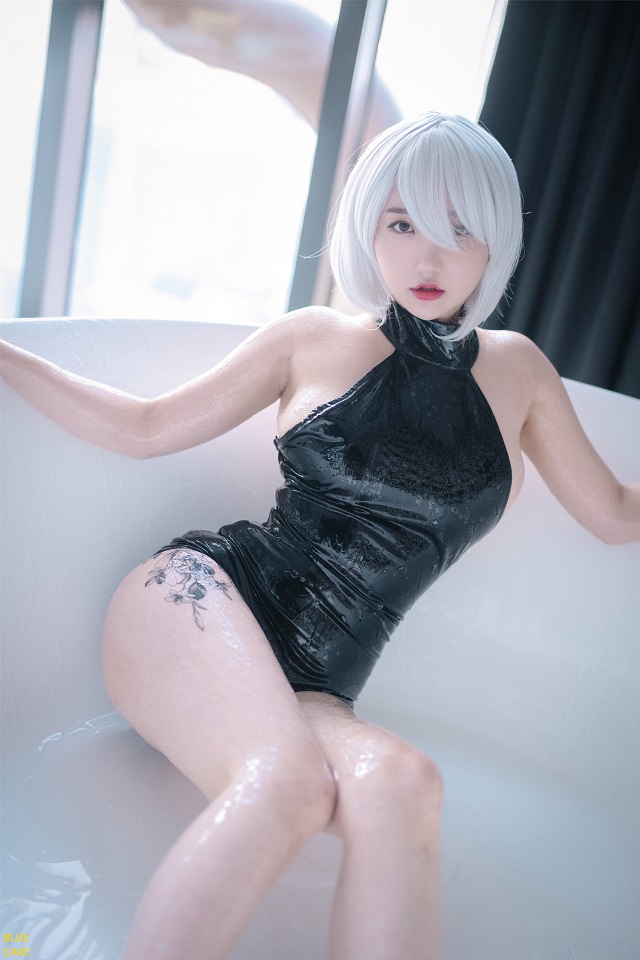 女coser&游戏玩家cos《尼尔》主角：9S cosplay(cos女服)插图5