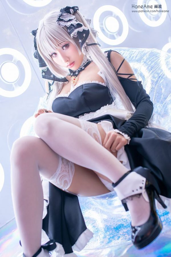 HaneAme雨波cos作品 | 雨波_HaneAme化身“洛丽塔”美少女插图2