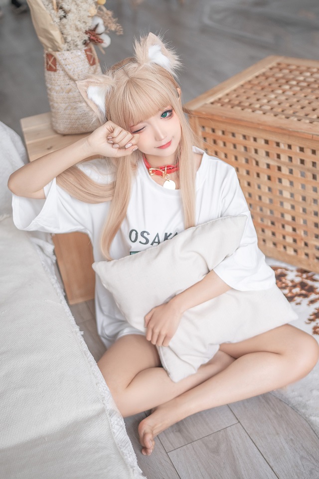 coser@蠢沫沫 cos 可爱的“小猫”| 蠢沫沫 cos 作品(蠢沫沫真名)插图