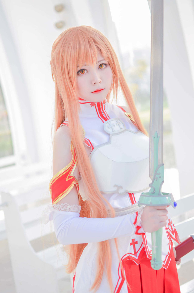Arty亚缇 cos 作品 | Arty亚缇 cos 刀剑神域“第一美女”亚丝娜插图