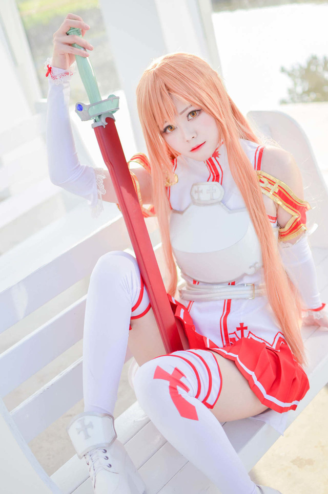 Arty亚缇 cos 作品 | Arty亚缇 cos 刀剑神域“第一美女”亚丝娜插图2
