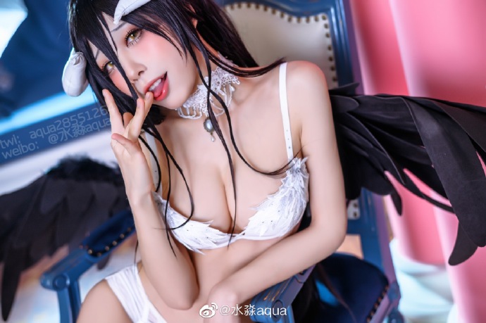 水淼aquaCOS合集 | 水淼aqua“比基尼版”雅儿贝德cos图集(水淼awua)插图4