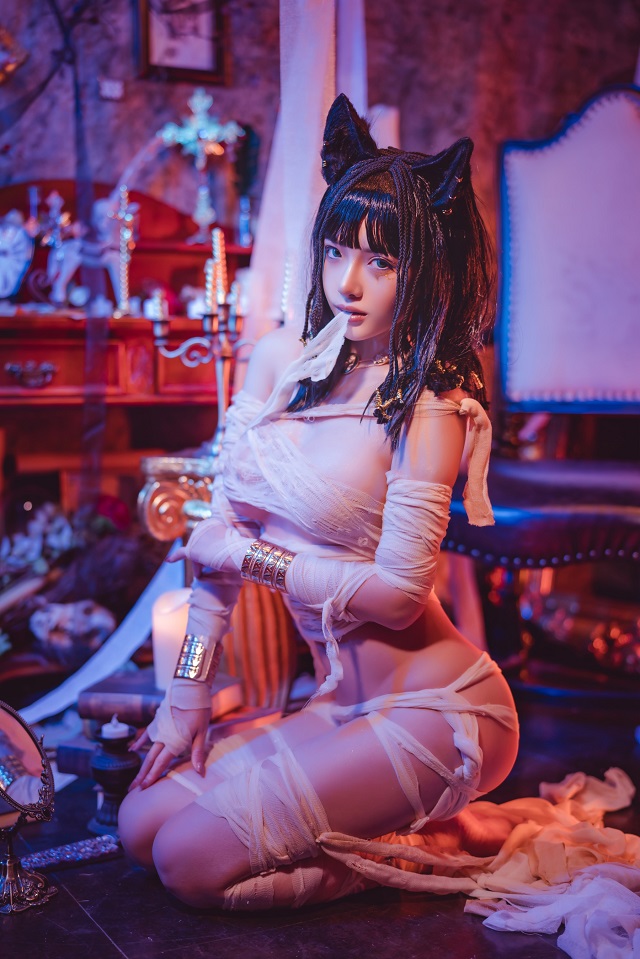 在探索古墓时，偶遇性感妖艳的 cosplay 版“木乃伊”(在探索古墓时的感受)插图4