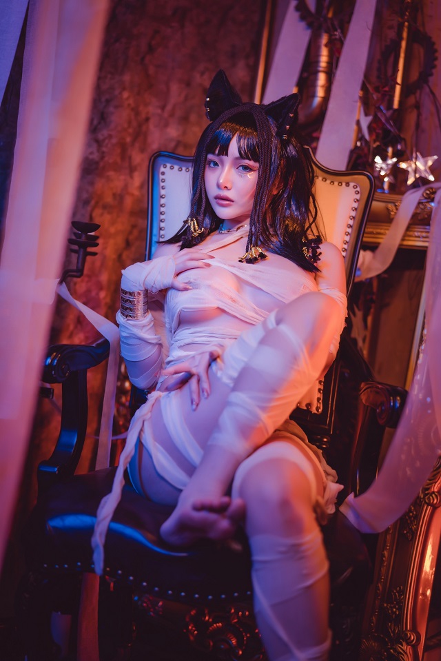 在探索古墓时，偶遇性感妖艳的 cosplay 版“木乃伊”(在探索古墓时的感受)插图5