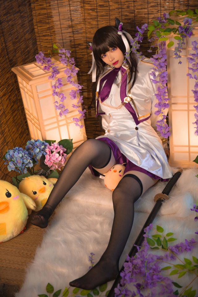 起司块wii_魅魔束缚cos图集|起司块wii化身妖娆性感的魅魔