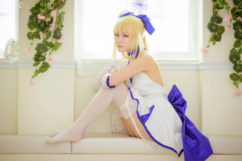 Arty亚缇cos作品 | Arty亚缇_FGO·阿尔托莉雅Lily cos [60P-92MB](缇亚lofter)插图