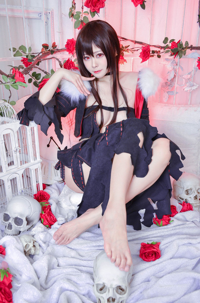 Arty亚缇cos虞姬 | Arty亚缇在《Fate/Grand Order》cos“虞美人”虞姬(缇亚lofter)插图5