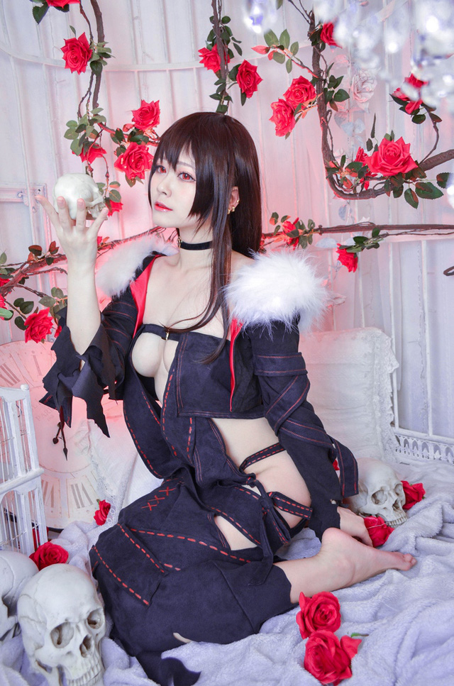 Arty亚缇cos虞姬 | Arty亚缇在《Fate/Grand Order》cos“虞美人”虞姬(缇亚lofter)插图2