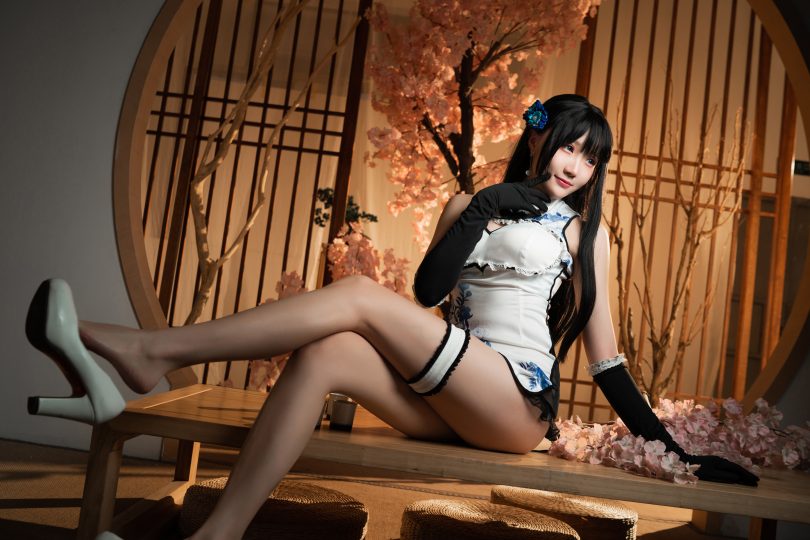 瓜希酱cosplay | 瓜希酱 – 艳娘幻梦谭·瓶儿cos作品 [12P-62MB](瓜希酱哪个大学)插图