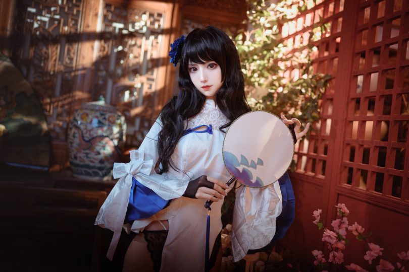 Shika小鹿鹿cos图集 | Shika小鹿鹿_少女前线·95式玉玲珑cos [9P-21MB](shika小鹿鹿最新图包)插图