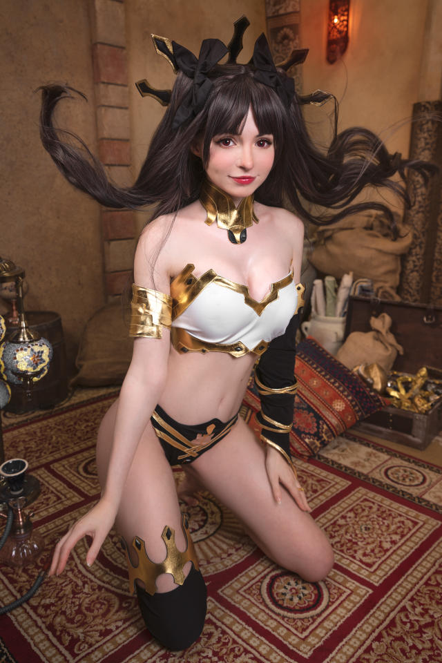 伊什塔尔cosplay | PeachMilky在Fate/Grand Order变身伊什塔尔(伊什塔尔cosplas图片)插图2