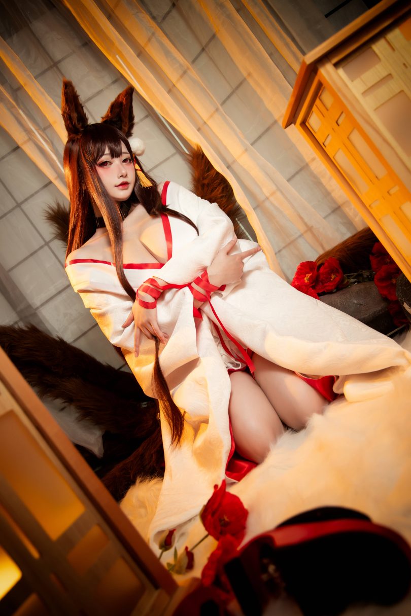 念念_D cos图包 | 念念_D_碧蓝航线·赤城白无垢cos [20P-424MB](念念_dcosplay)插图