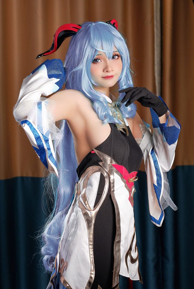Azami甘雨cos作品 | coser Azami化身原神“椰山羊”甘雨