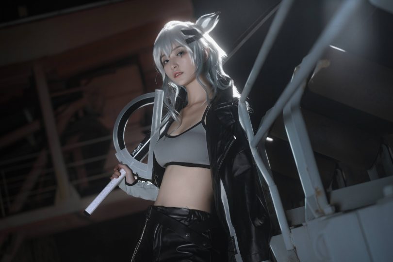 铁板烧鬼舞w cos作品 | 铁板烧鬼舞w_明日方舟·拉普兰德cos [42P-51MB](铁板烧鬼舞w的微博)插图