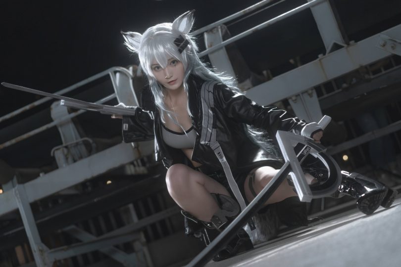 铁板烧鬼舞w cos作品 | 铁板烧鬼舞w_明日方舟·拉普兰德cos [42P-51MB]