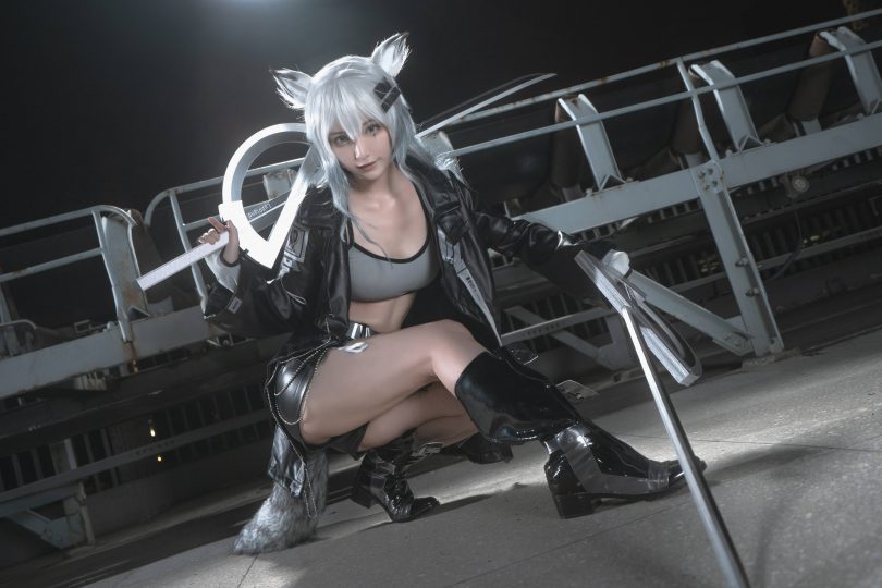 铁板烧鬼舞w cos作品 | 铁板烧鬼舞w_明日方舟·拉普兰德cos [42P-51MB]