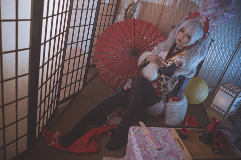 铁板烧鬼舞w cos图包 | 铁板烧鬼舞w_碧蓝航线·欧根亲王cos [12P-103MB]