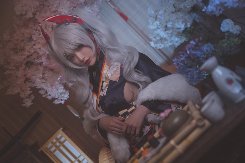 铁板烧鬼舞w cos图包 | 铁板烧鬼舞w_碧蓝航线·欧根亲王cos [12P-103MB]