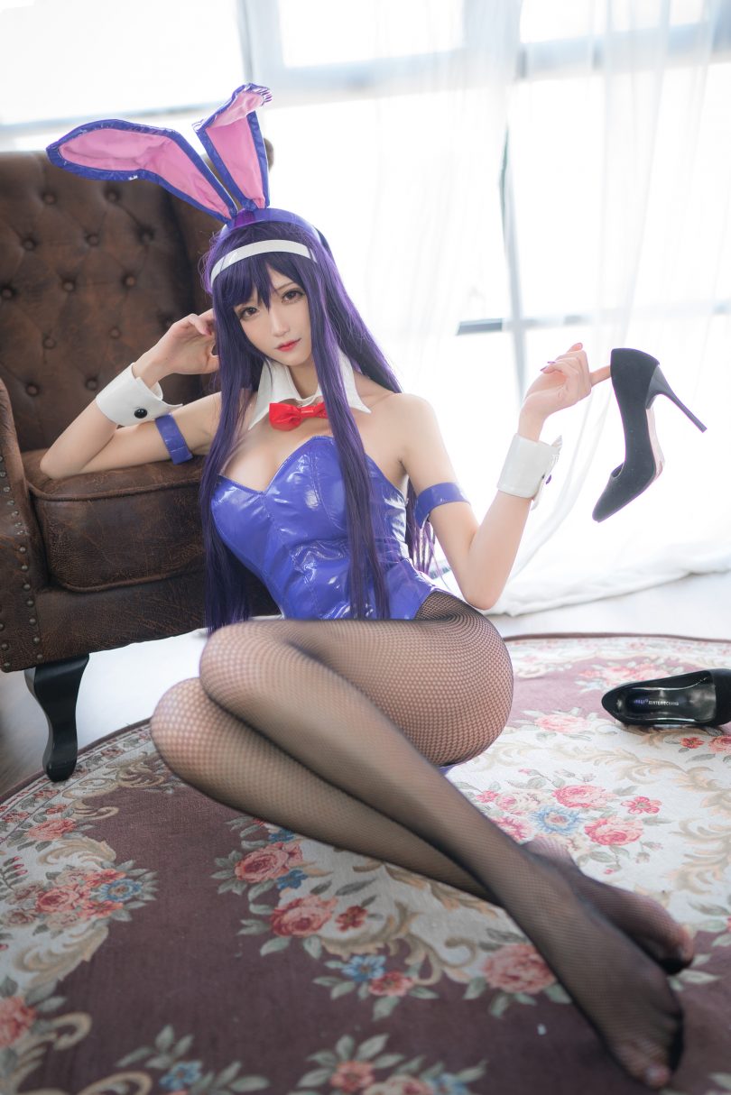 腐团儿cos作品 | 腐团儿_路人女主·霞之丘诗羽cos [11P-14MB]