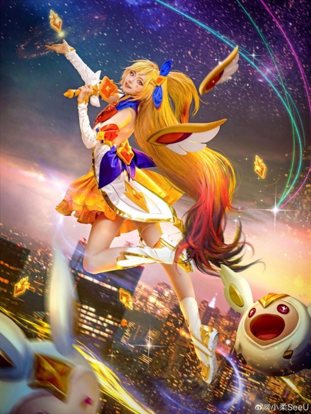 小柔SeeU cos作品 | 小柔SeeU在《英雄联盟》 cos萨勒芬妮插图7