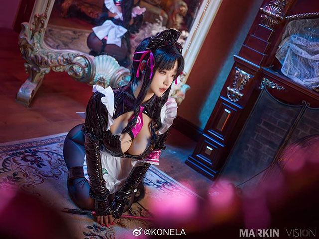 coser@KONELA在《Fate/Grand Order》cos杀生院祈荒，性感火辣插图2