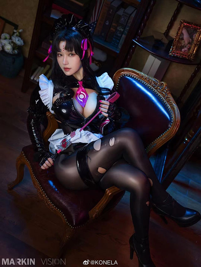 coser@KONELA在《Fate/Grand Order》cos杀生院祈荒，性感火辣插图3