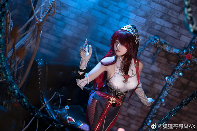 狐狸哥哥MAX cos作品 | 狐狸哥哥MAX在《原神》cos罗莎莉亚修女插图