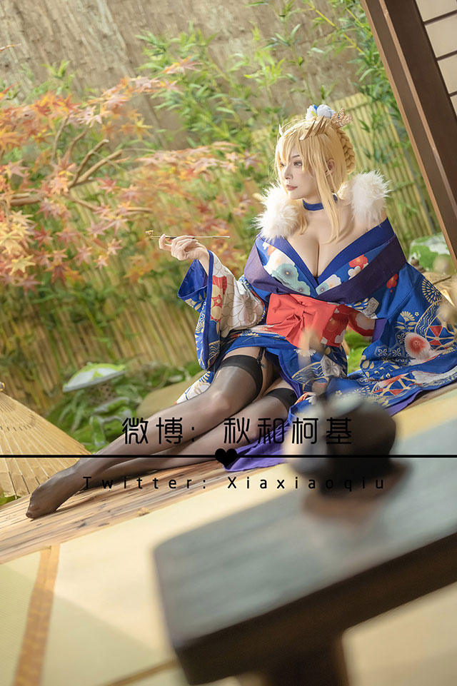 秋和柯基cos作品 | 秋和柯基在《Fate/Grand Order》cos阿尔托莉雅插图3
